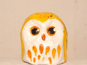 Gufetto giallo 4 cm e mezzo
