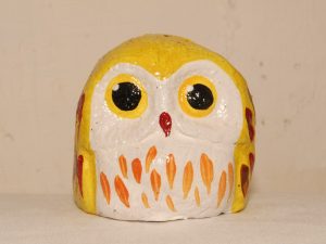Gufetto giallo 6 cm