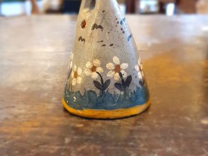 Campanella con margherite bianche 10x6 cm